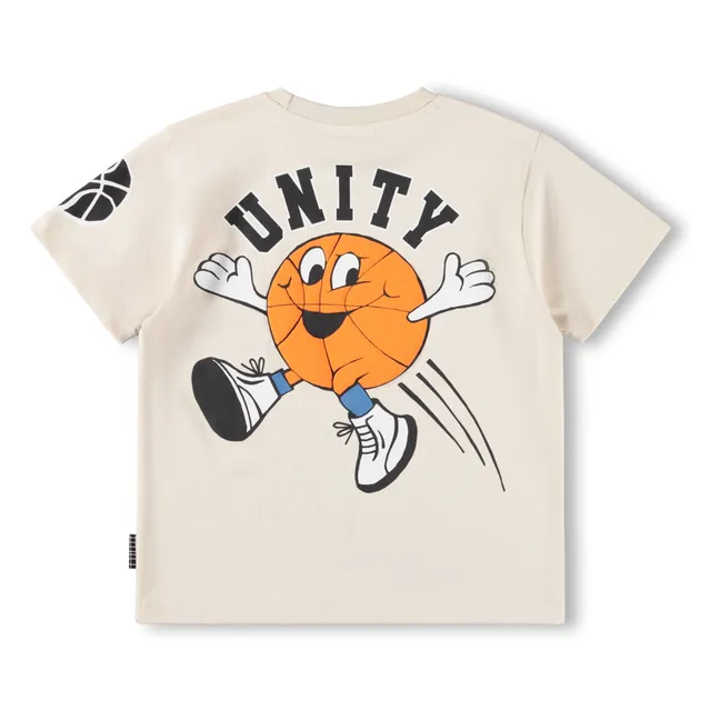 Camiseta de algodón orgánico Rodney Mascots Basketball | Crudo