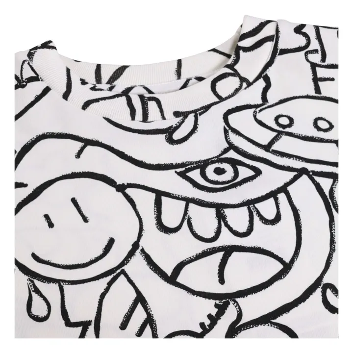 T-shirt Rodney Doodles Coton Bio | Blanc- Image produit n°2