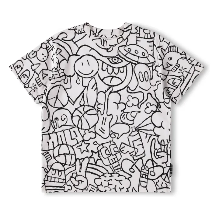 T-shirt Rodney Doodles Coton Bio | Blanc- Image produit n°0
