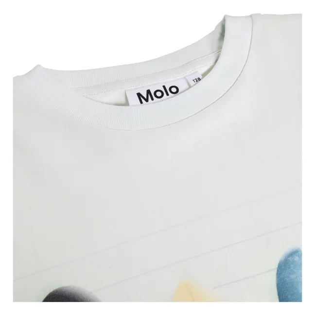 T-shirt Riley Planches de Surf Coton Bio | Bleu Clair