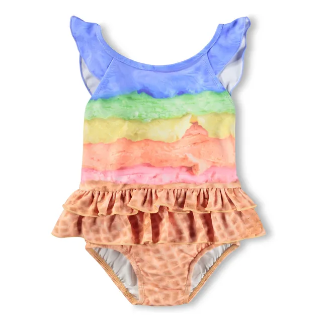 Swimsuit Nalani Cornet de Glace Recycled Fibers | Camel