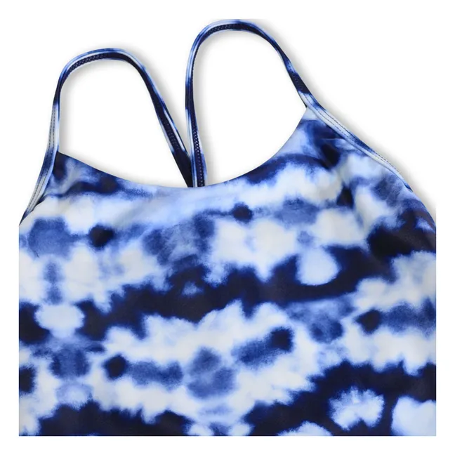 Bañador Nanna Tie and Dye Fibras recicladas | Azul