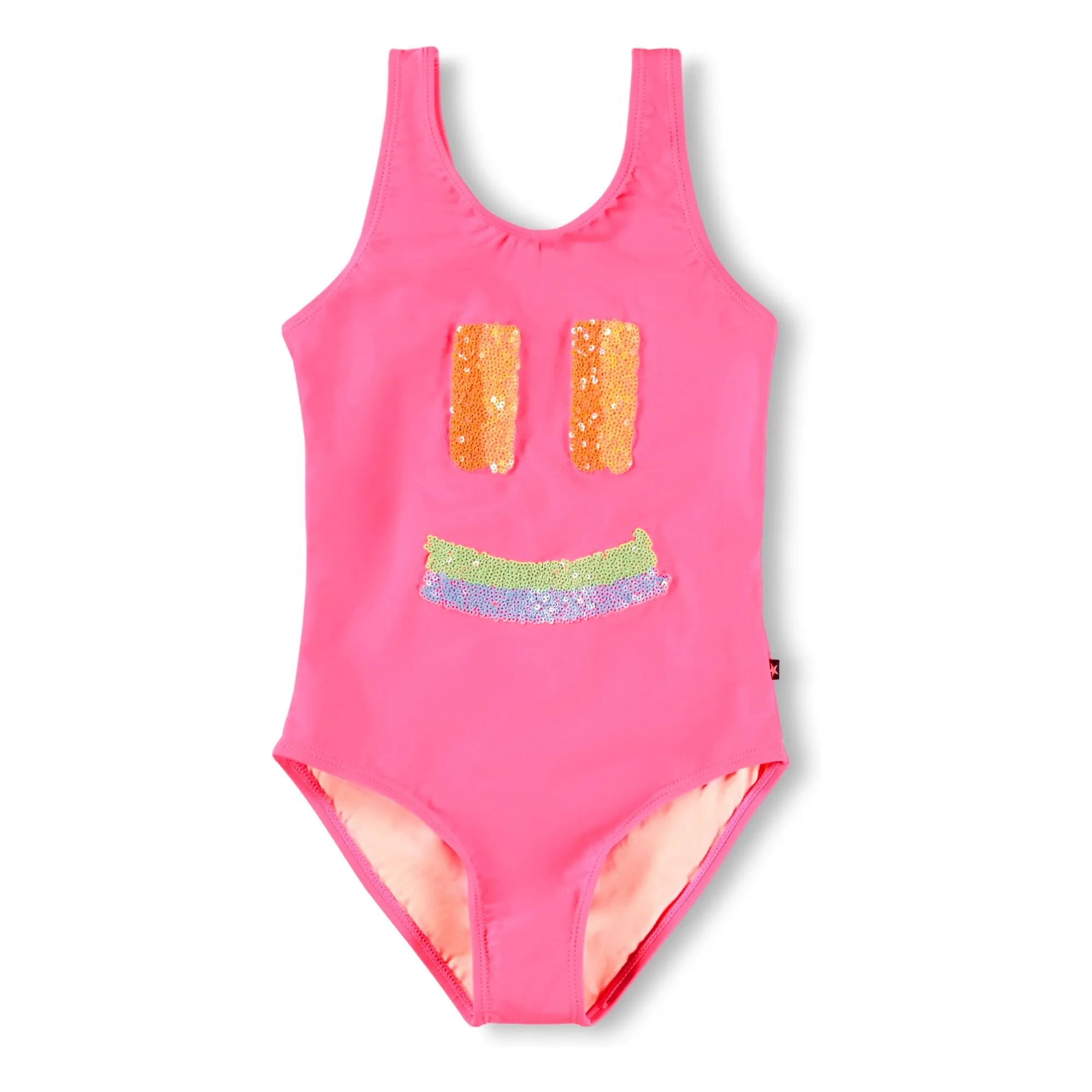 Molo Fuchsia Nika Smile Swimsuit Recycled Fibers