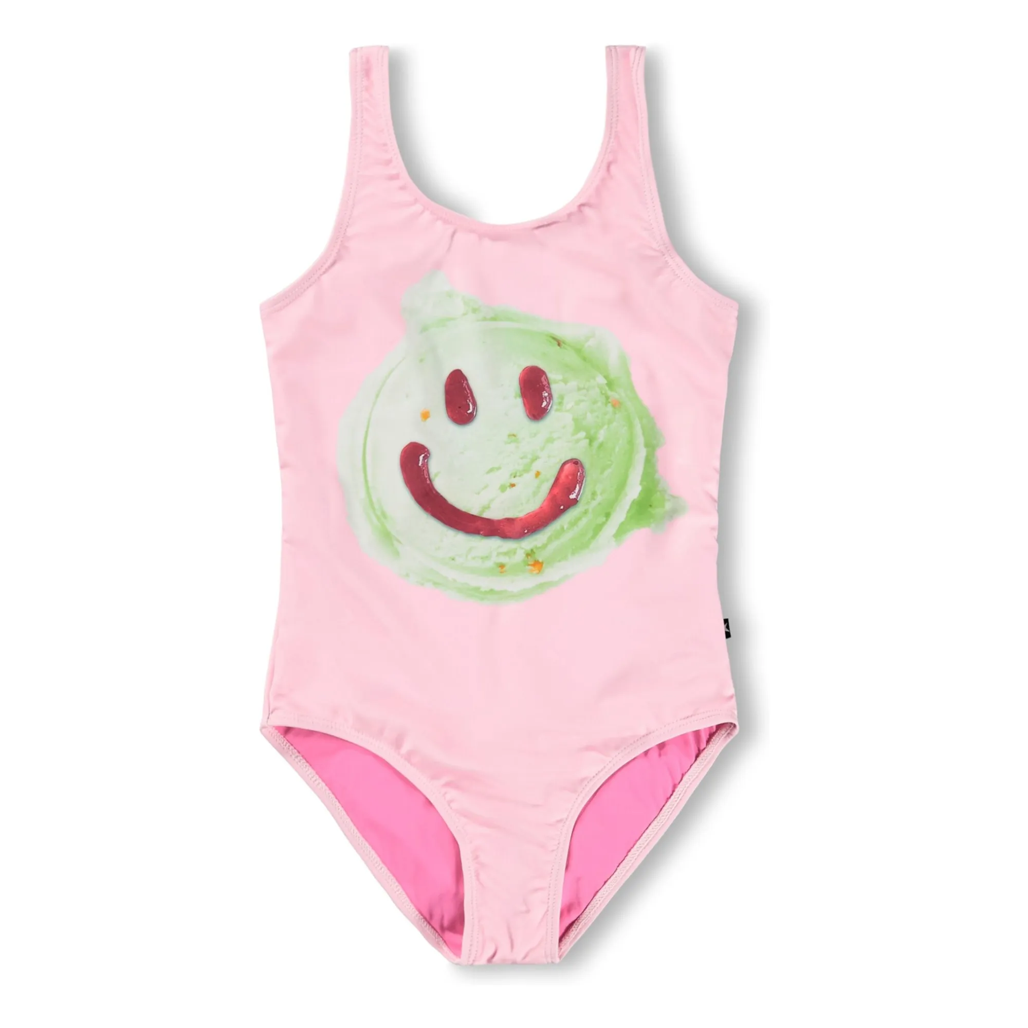 Molo Pink Swimsuit Nika Glace Recycled Fibers