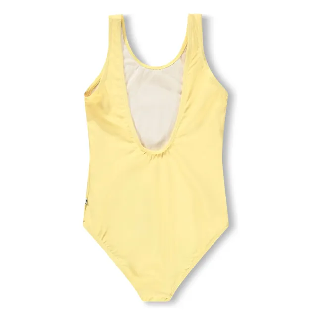 Maillot de Bain Nika Coquillage Fibres Recyclées | Jaune