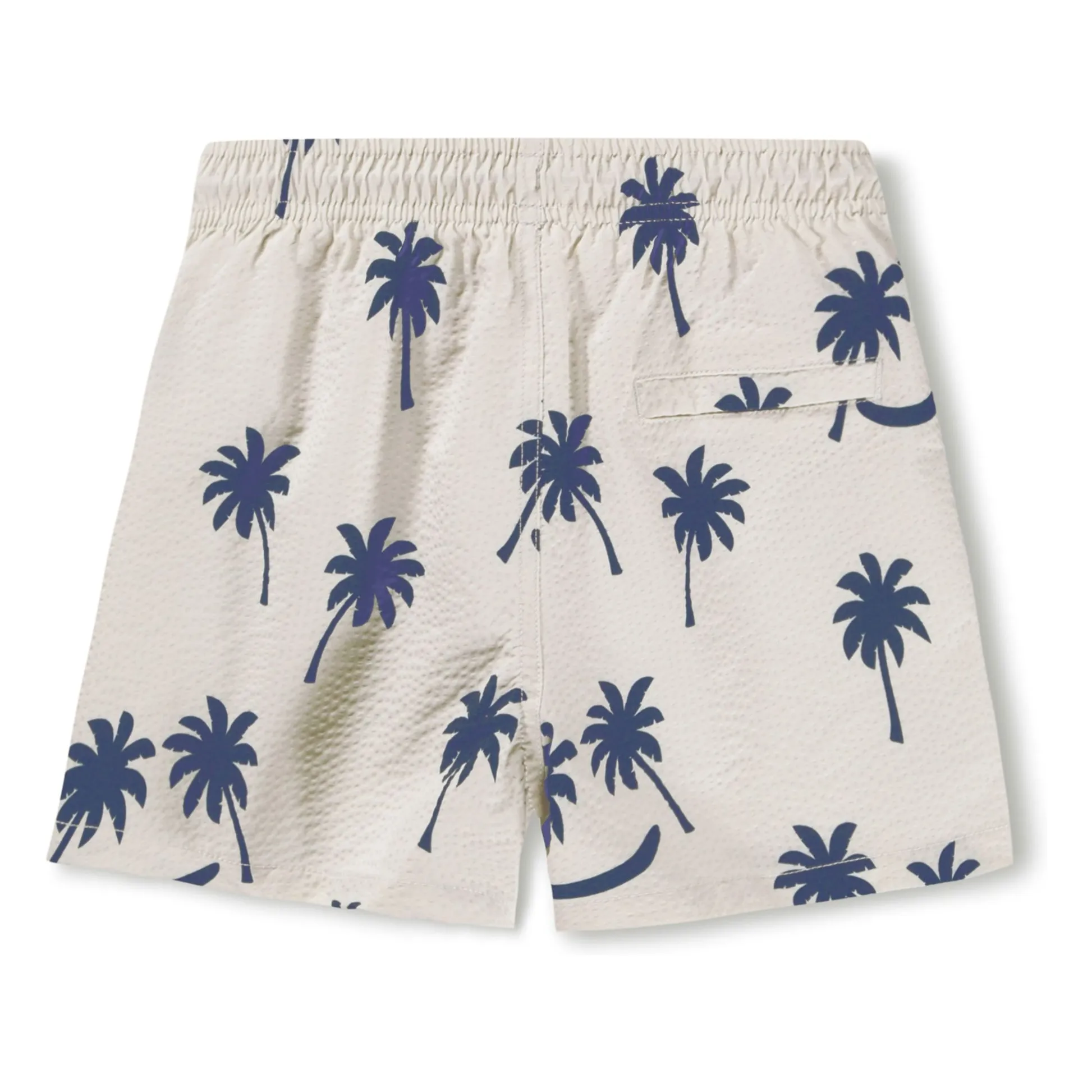 Short de Bain Niko Palmiers | Gris- Image produit n°3
