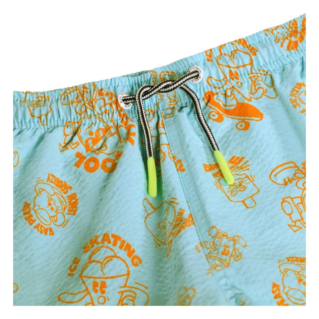 Short de Bain Niko Glaces | Aqua