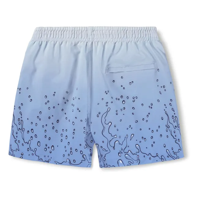 Pantaloncini da bagno Niko Splash Fibre riciclate | Azzurro fiordaliso