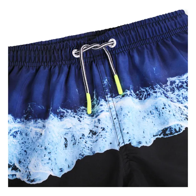 Pantaloncini da bagno Niko Wave in fibre riciclate | Blu marino