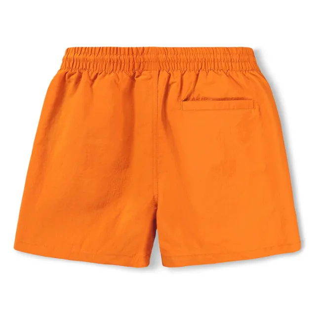 Badeshorts Niko Solid Recylcated Fibres | Orange