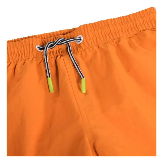 Culotte de baño de fibra sólida Niko | Naranja