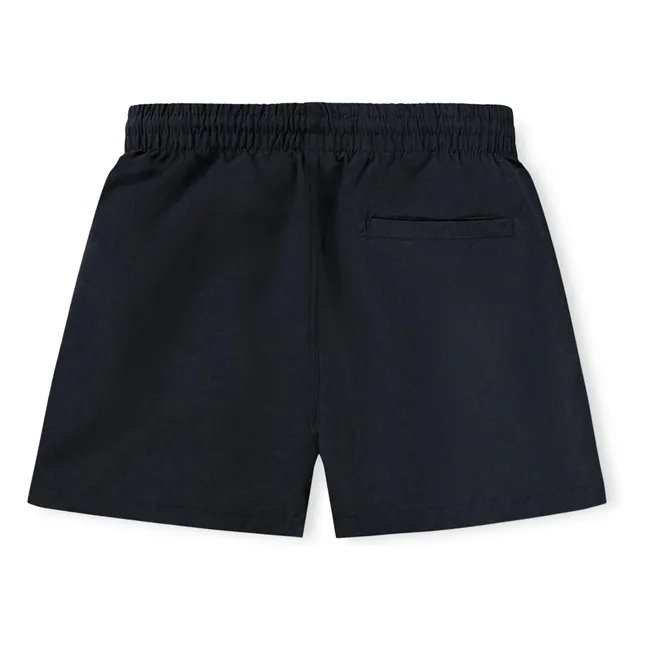 Badeshorts Niko Solid Recylcated Fibres | Schwarz