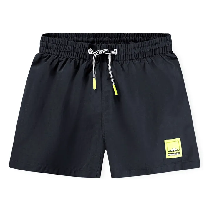 Niko Solid Fibre Bath Short | Black- Product image n°0