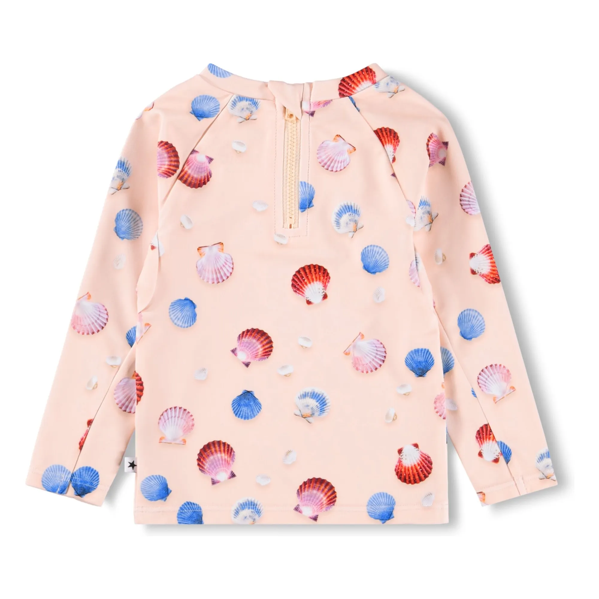 T-shirt Anti-UV Nemo Coquillages Fibres Recyclées | Rose pâle- Image produit n°1
