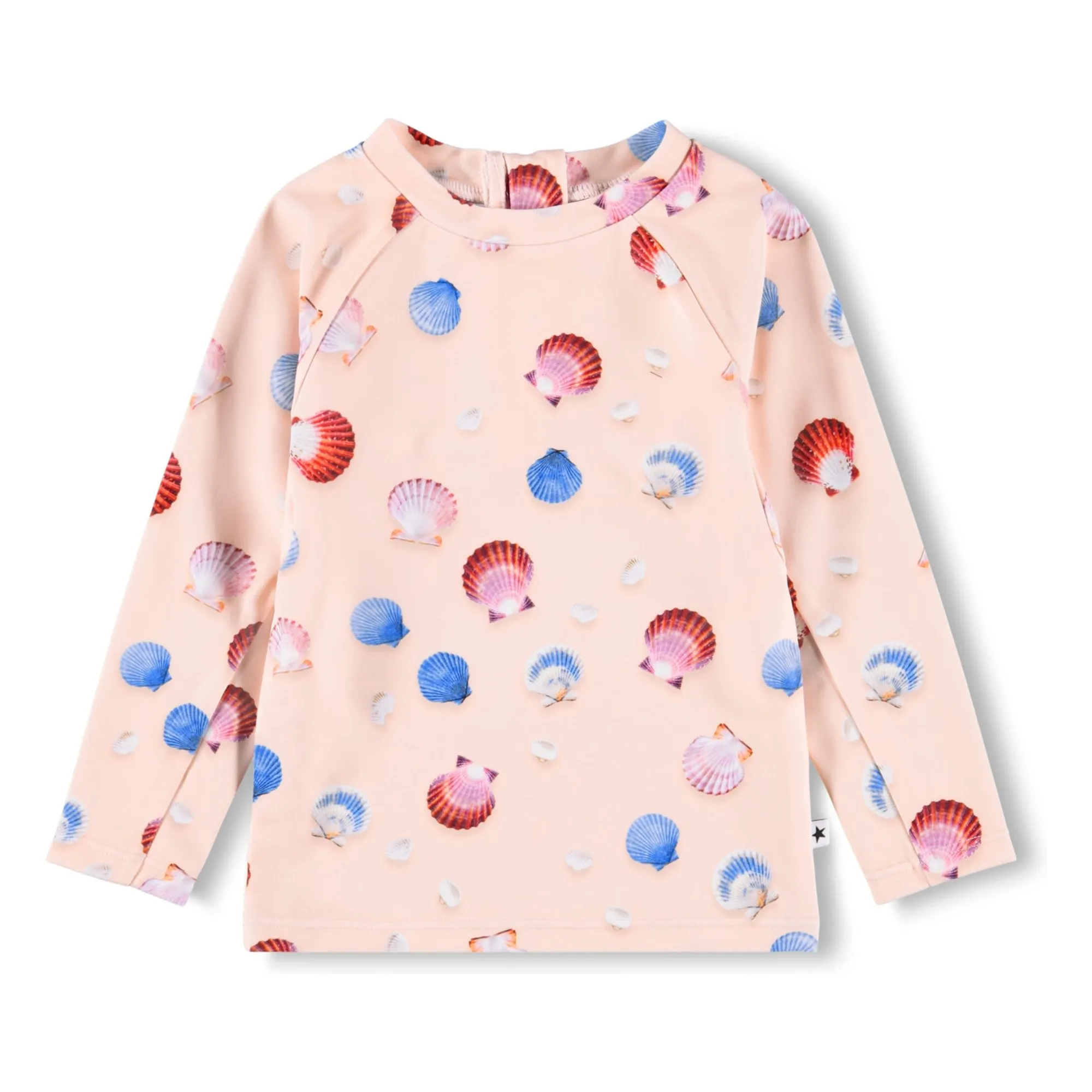 T-shirt Anti-UV Nemo Coquillages Fibres Recyclées | Rose pâle- Image produit n°0