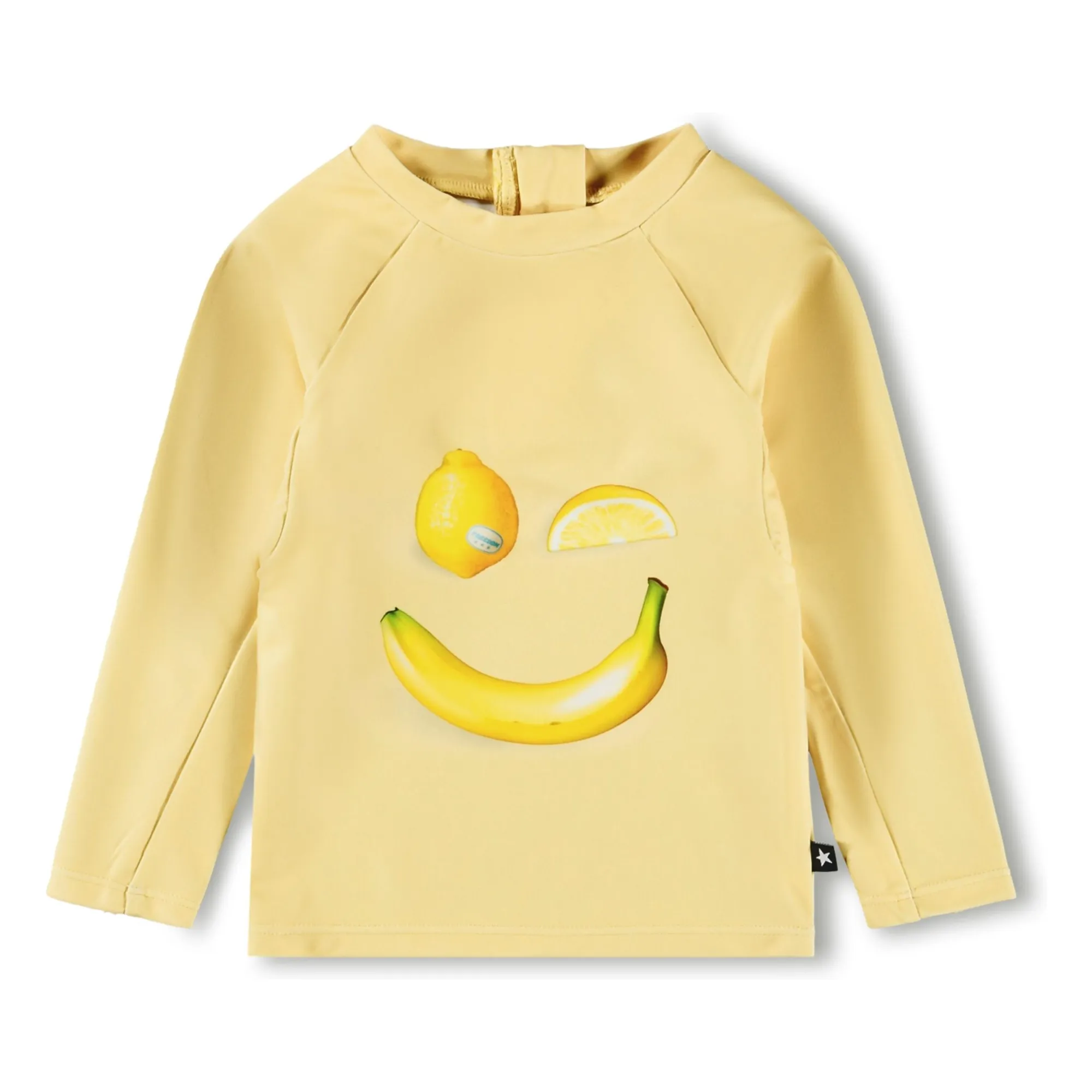Molo Yellow Nemo Fruits Anti-Uv T-Shirt Recycled Fibers