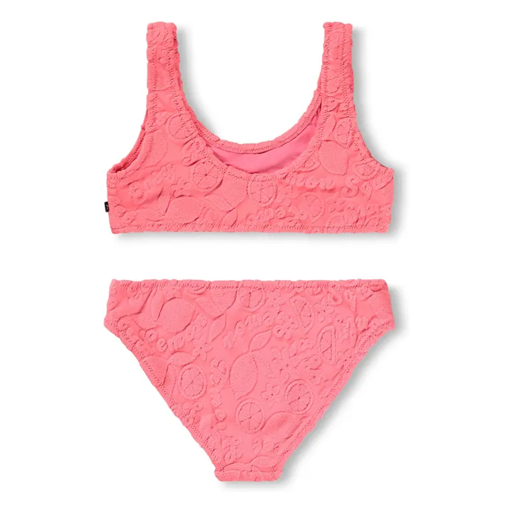 Bañador de toalla Nola Fruits | Coral- Imagen del producto n°3