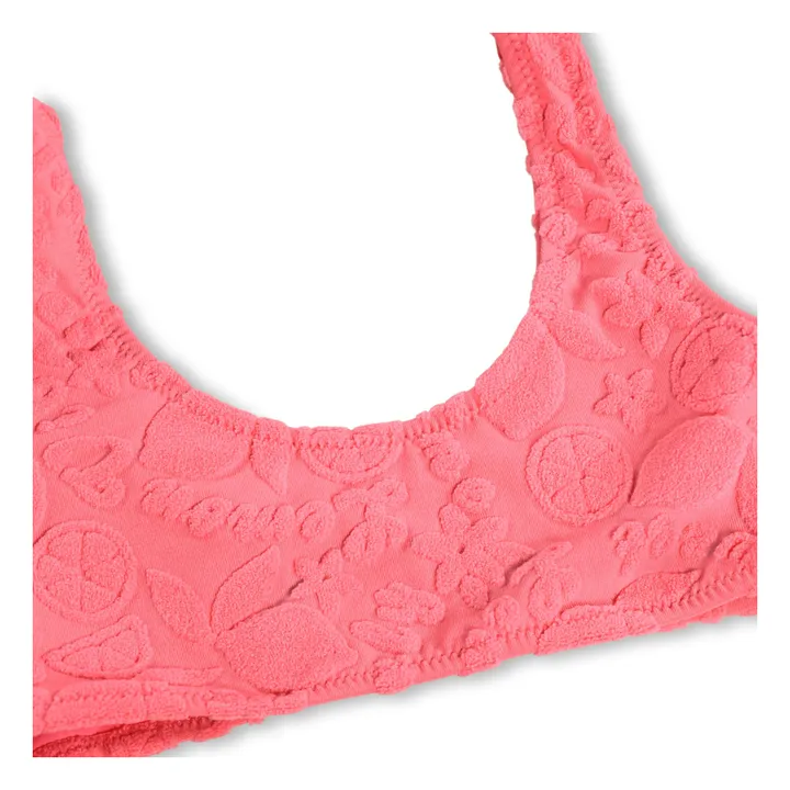 Bañador de toalla Nola Fruits | Coral- Imagen del producto n°1