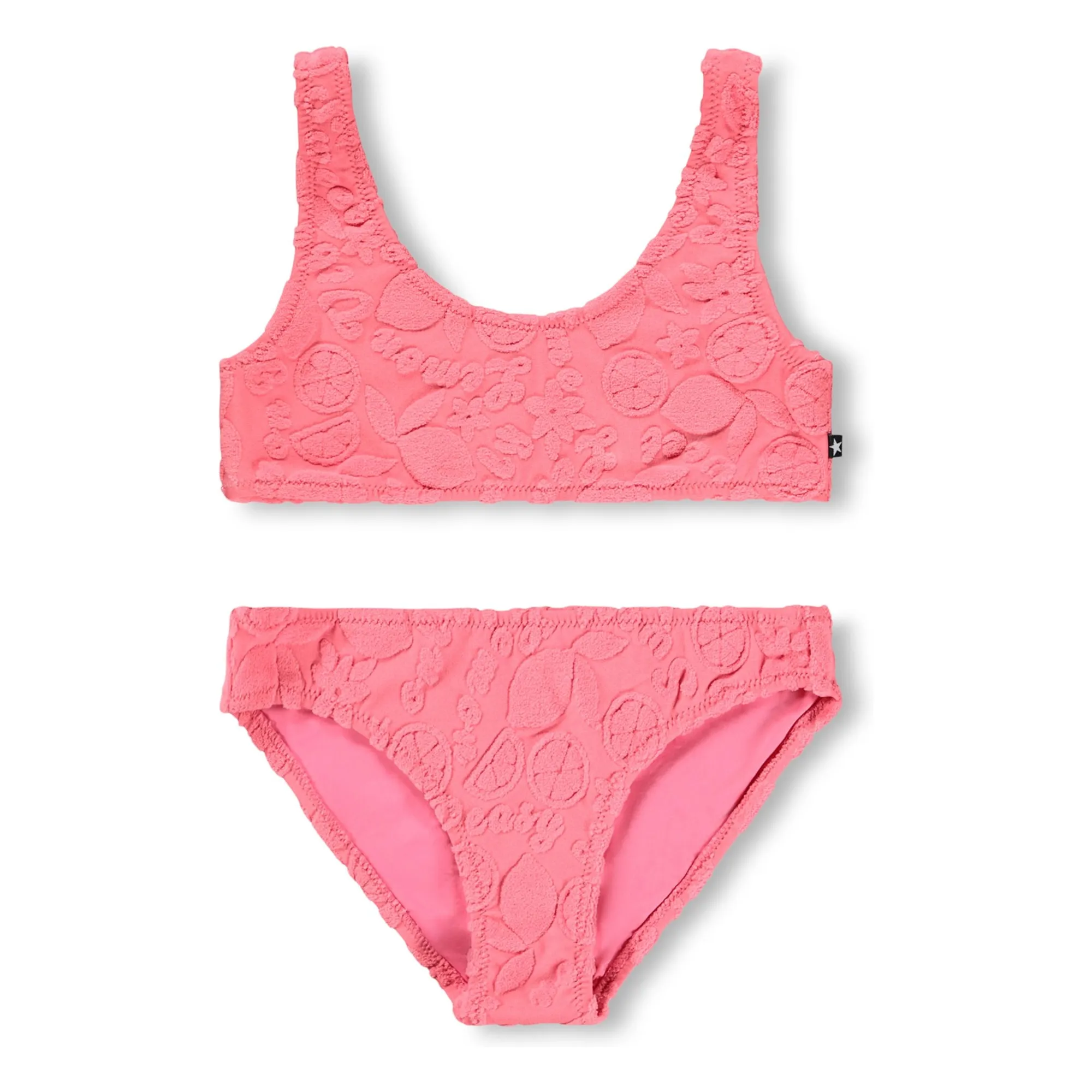 Molo Coral Nola Fruits Sponge Bathing Suit