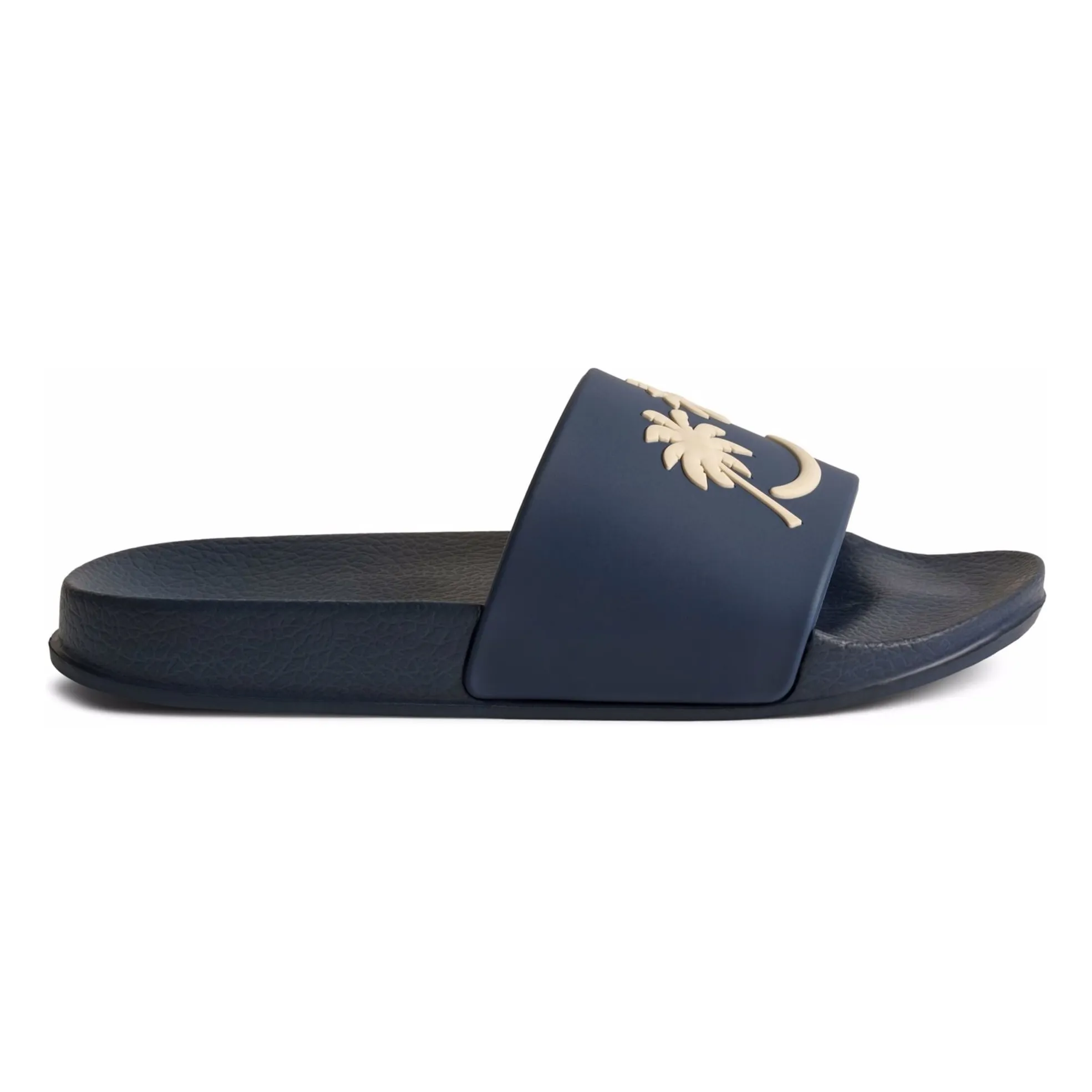 Molo Navy Blue Zhappy Palm Smile Beach Sandals