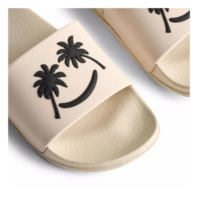 Sandalias de playa Zhappy Palm Smile | Crudo