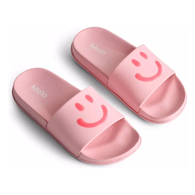 Zhappy Smile Beach Sandals | Pale Pink