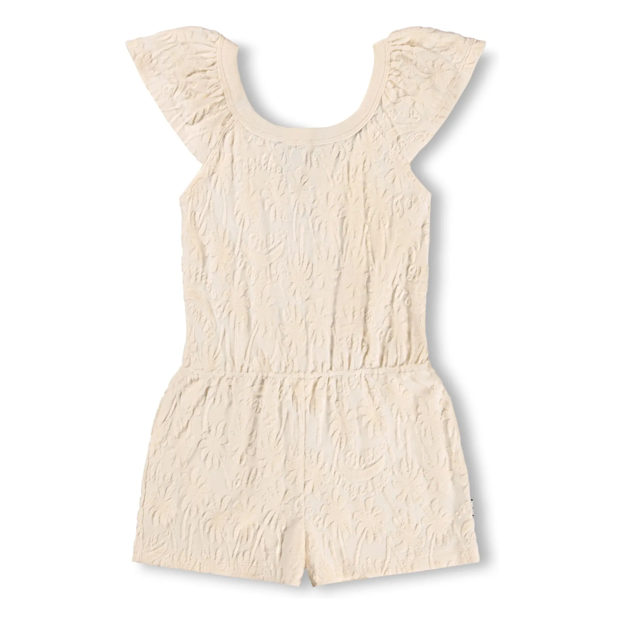 Molo Ecru Eponge Avery Palm Playsuit