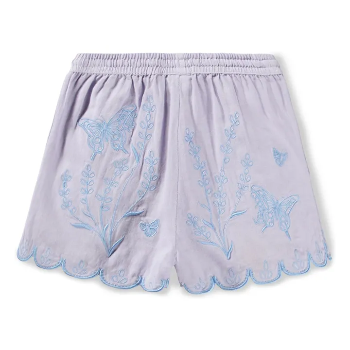 Short Annabella Papillons | Lavande- Image produit n°3