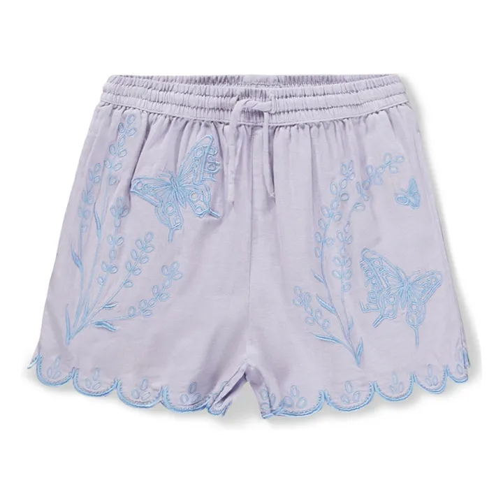 Short Annabella Papillons | Lavande- Image produit n°0