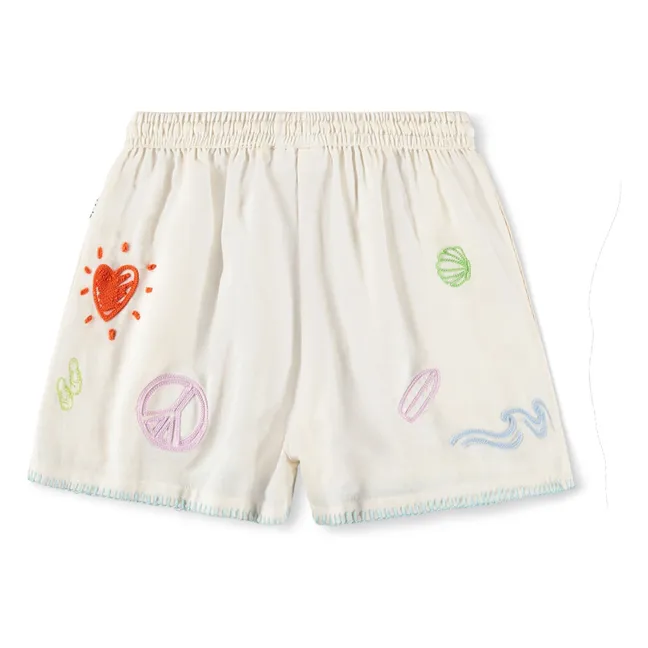 Short Annabella Minis Doodles | Ecru
