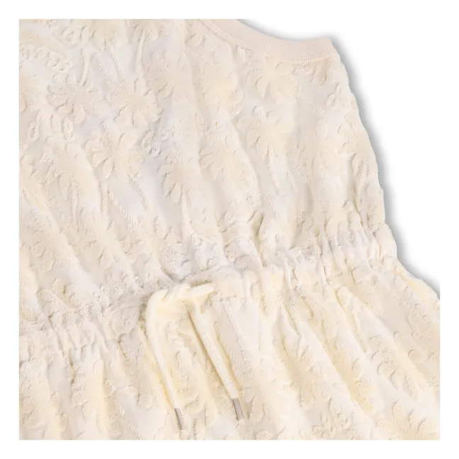 Combishort Eponge Camden Palmiers | Ecru