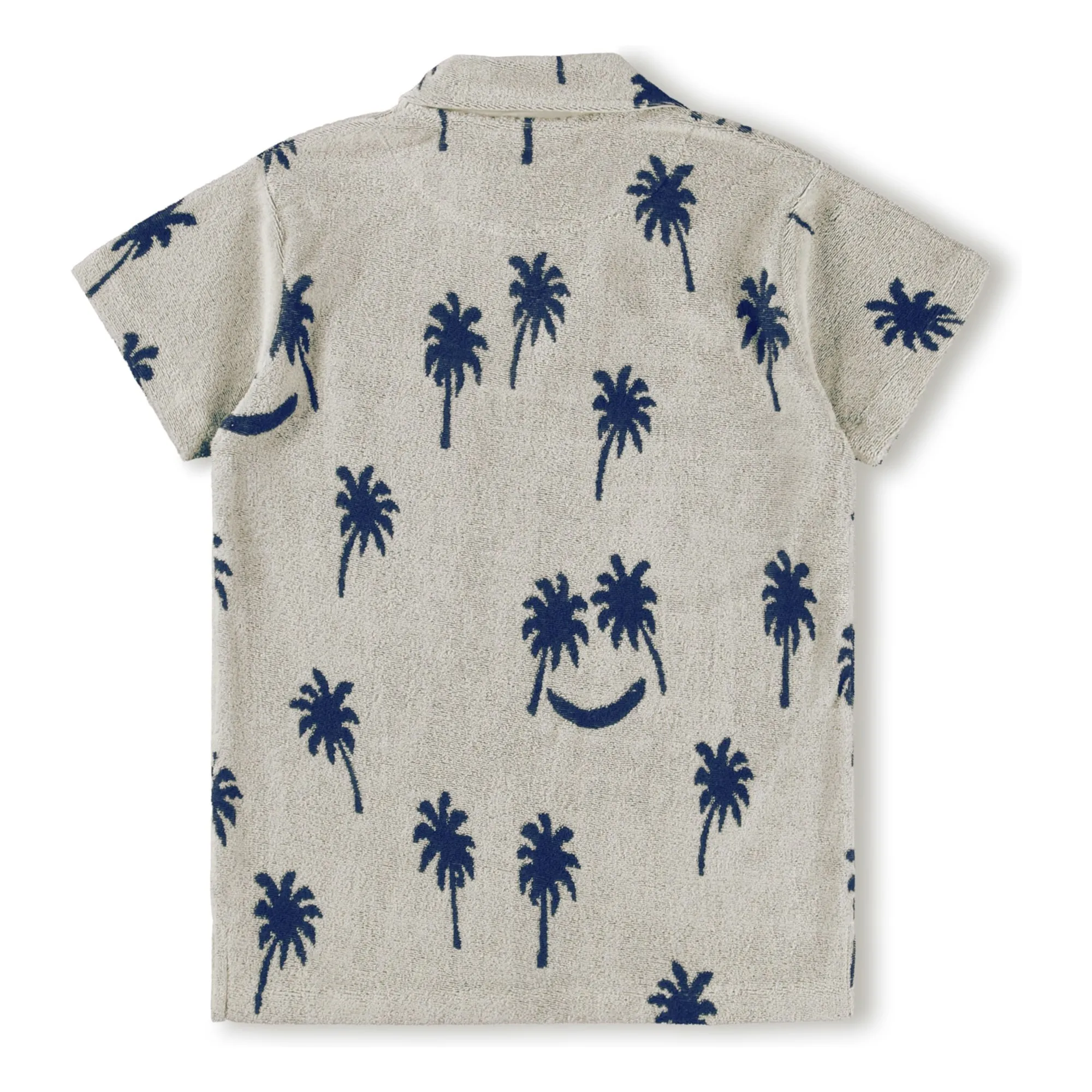 Polo Eponge Randel Palmiers | Gris- Image produit n°4