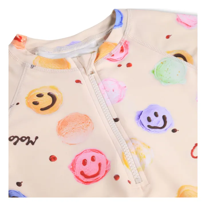 Combinaison de Bain Necky Glaces Fibres Recyclées | Rose pêche- Image produit n°2