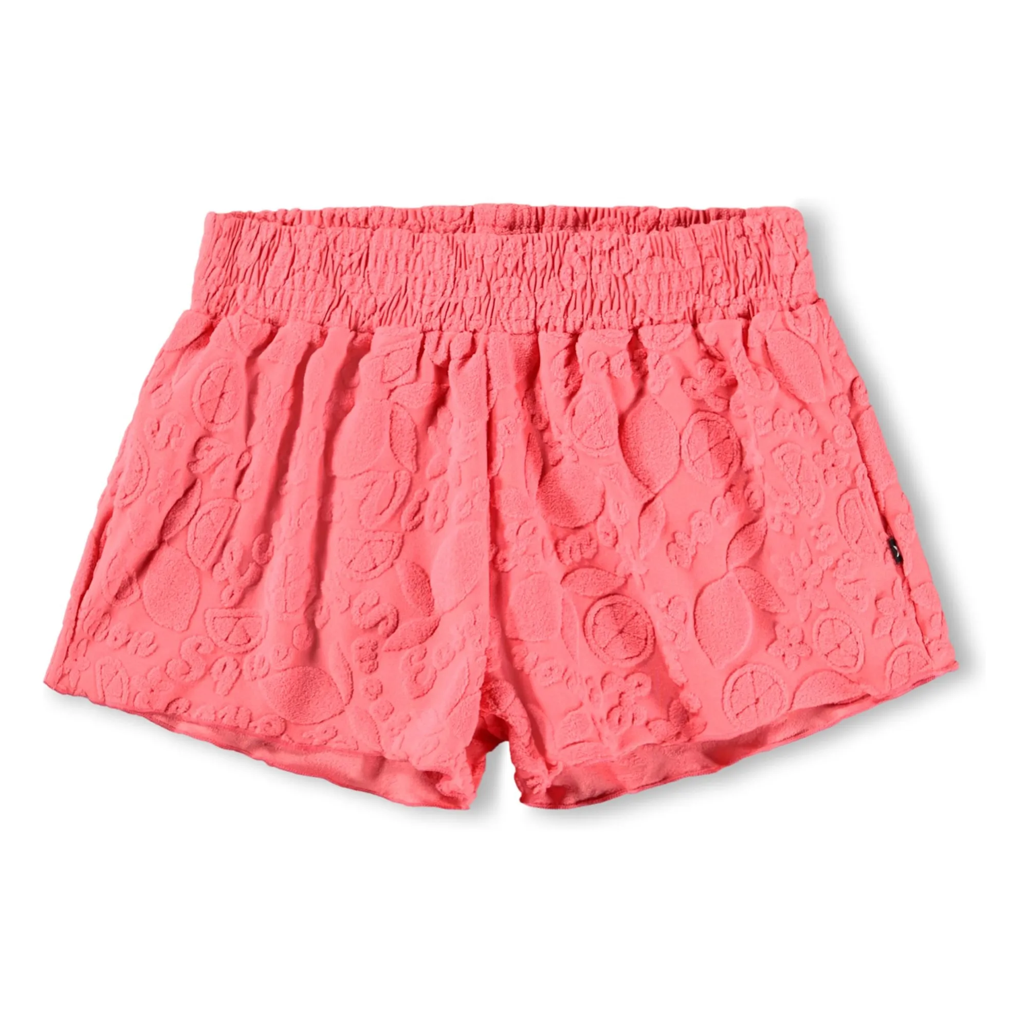 Molo Coral Nicci Fruits Sponge Shorts