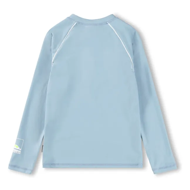 Camiseta Noble Anti-UV Fibras Recicladas | Azul Pálido