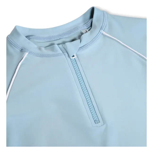 Camiseta Noble Anti-UV Fibras Recicladas | Azul Pálido