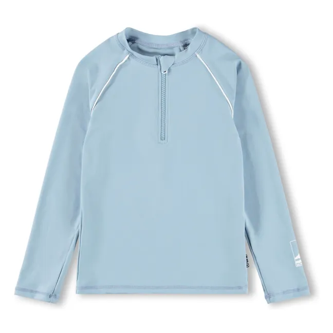 Camiseta Noble Anti-UV Fibras Recicladas | Azul Pálido