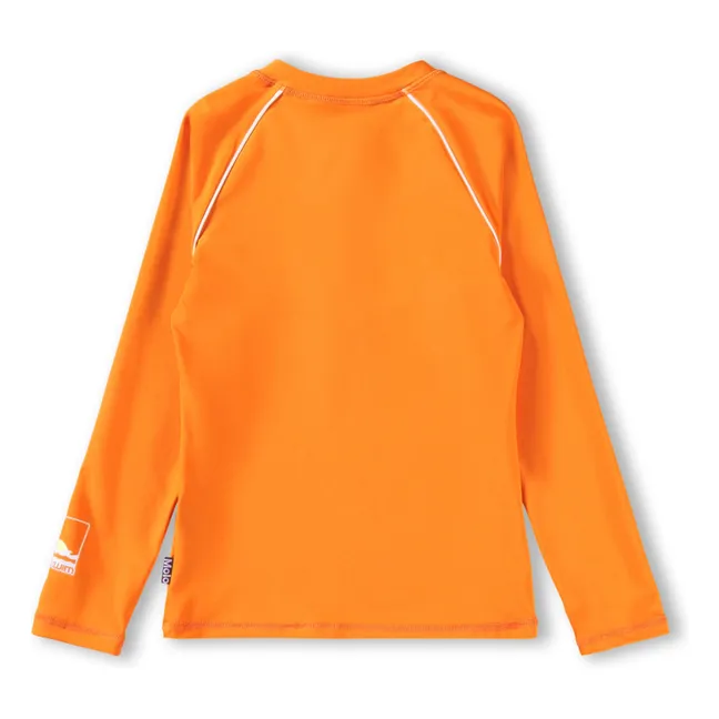 Camiseta Noble Anti-UV Fibras Recicladas | Naranja