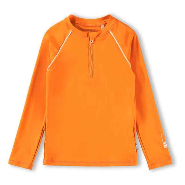 Camiseta Noble Anti-UV Fibras Recicladas | Naranja