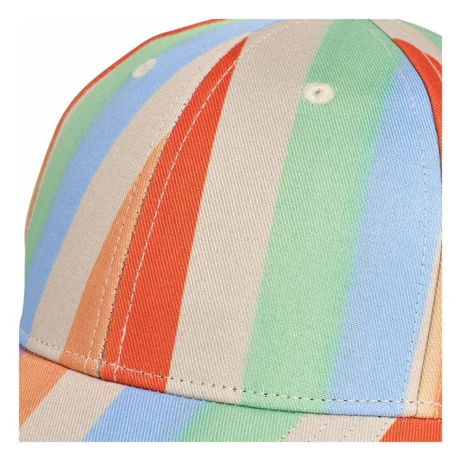 Casquette Shade Rayé | Orange