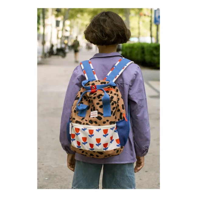 Sac à Dos Léopard - Mini Kyomo x Taxi Brousse | Marron