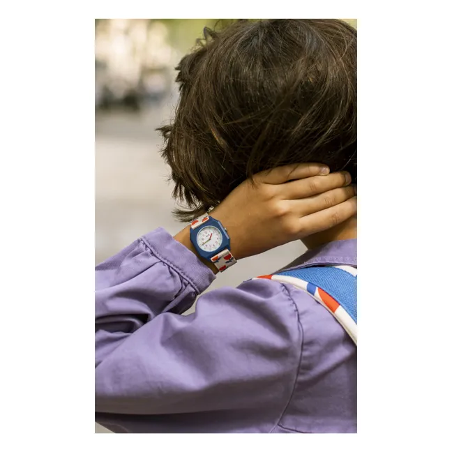 Montre Tulipes - Mini Kyomo x Taxi Brousse | Rouge