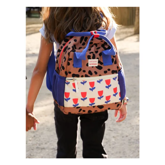 Sac à Dos Léopard - Mini Kyomo x Taxi Brousse | Marron