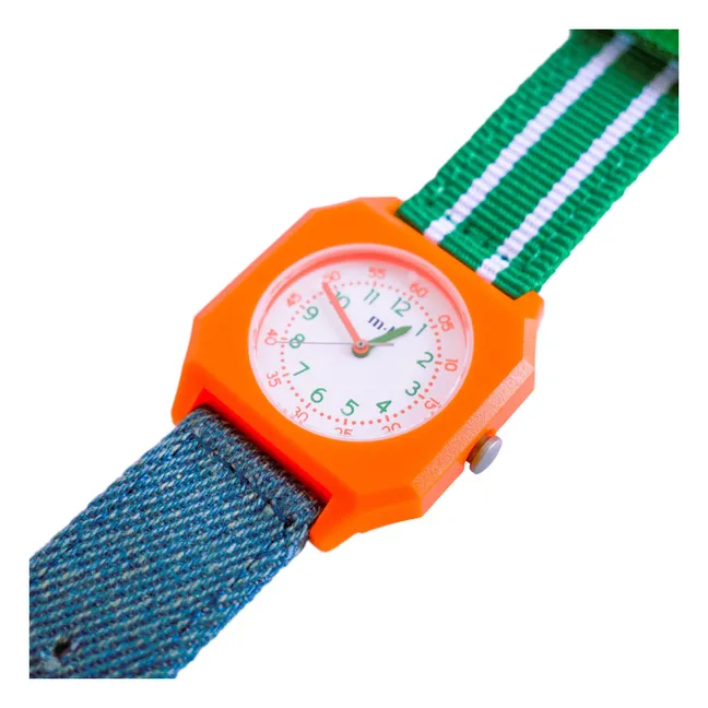 Orologio da circo - Mini Kyomo x Taxi Brousse | Verde