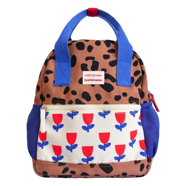 Sac à Dos Léopard - Mini Kyomo x Taxi Brousse | Marron