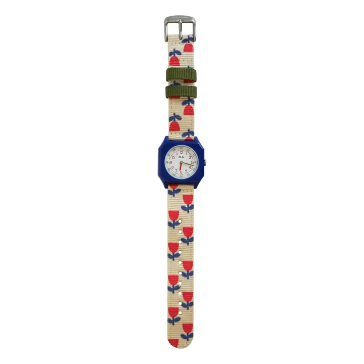 Montre Tulipes - Mini Kyomo x Taxi Brousse | Rouge- Image produit n°0