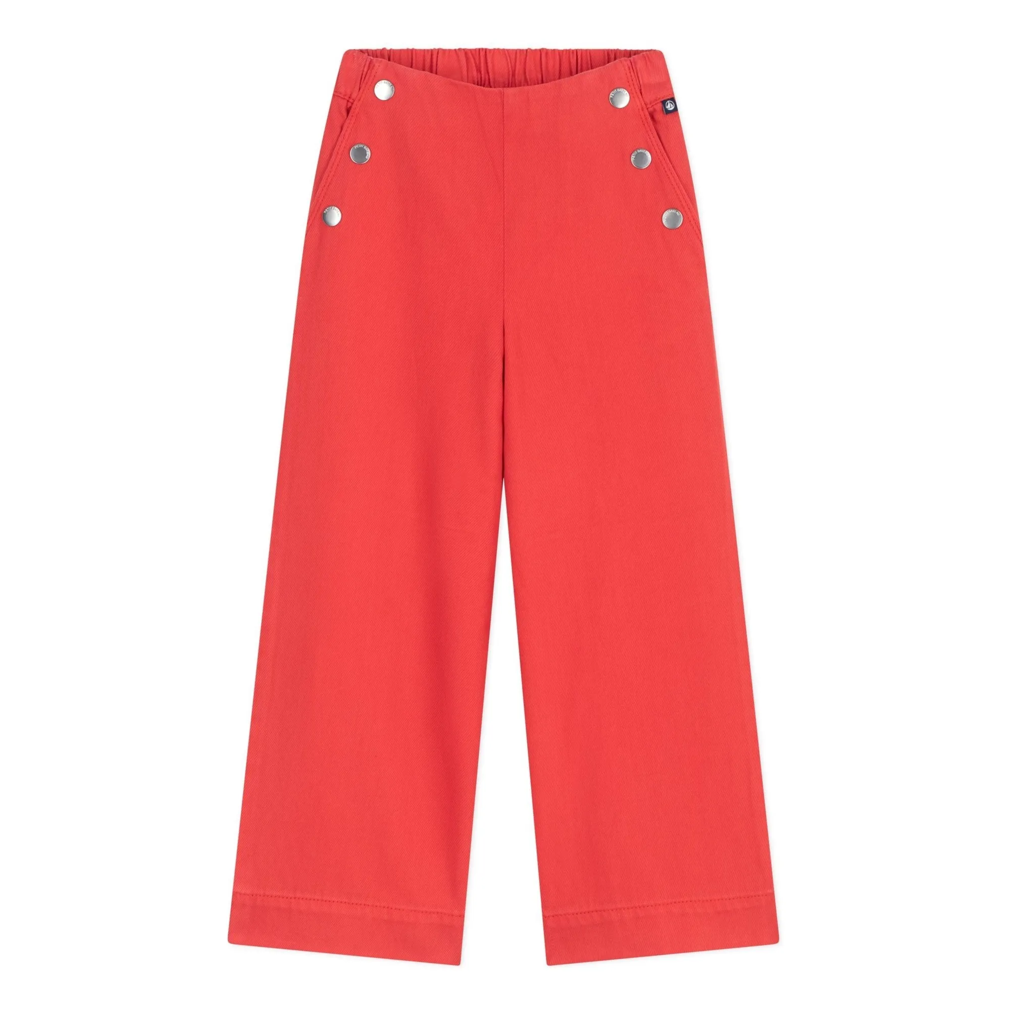 Petit Bateau Girls Vermillion Jean À Pont Sergé