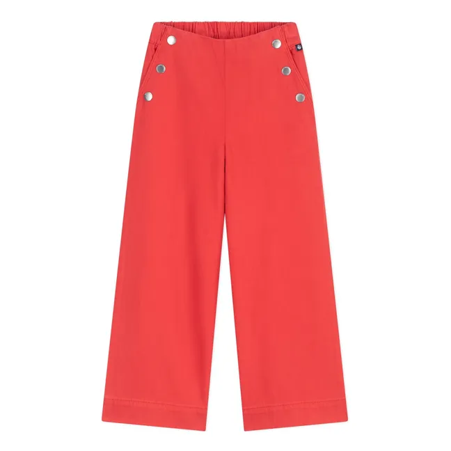 Jean à Pont Sergé | Rouge vermillon