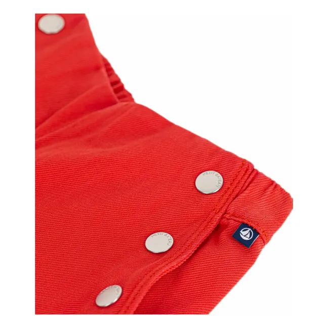 Jean à Pont Sergé | Rouge vermillon