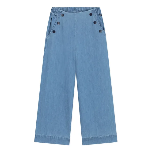 Organic Cotton Bridge Jeans | Blue